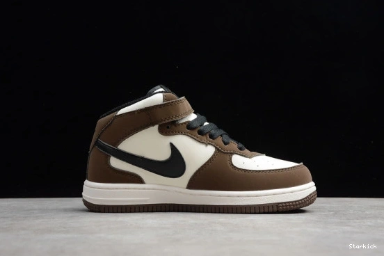 Force 1 Beige Brown x Scott Kids Nike Air Travis 07 Mid 314197-168 0926